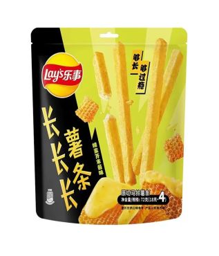 Lay'S Long Potato Chips Honey Mustard Flavor 18G